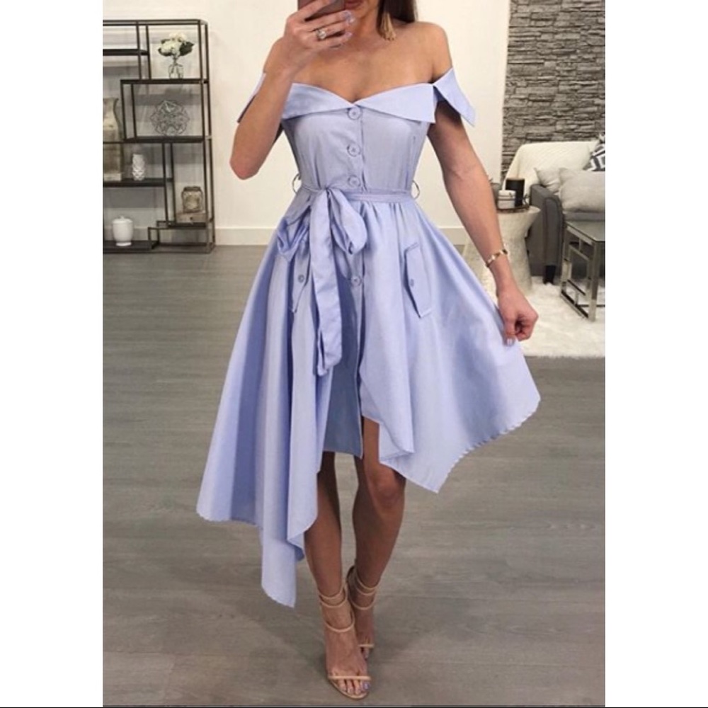 Off the Shoulder “Belle” Dress